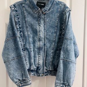 Fashion Nova Listen Up Denim Jacket